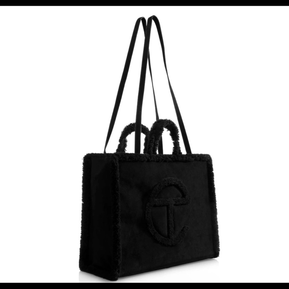 SOLD ***Telfar x UGG Black medium shopper